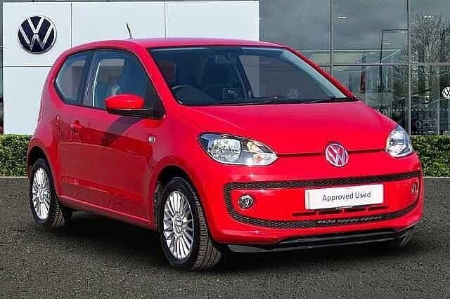 Red Used 2015 VW up! high up! Hatchback | £6,495 (Fair price) - Image 1/4