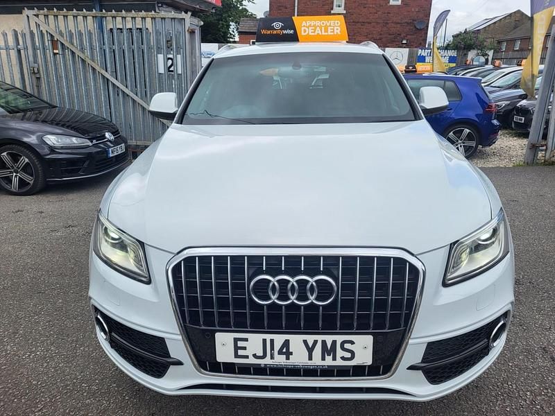 Used Audi Q5 S-line plus 177 HP (130 kW) 2014 White SUV