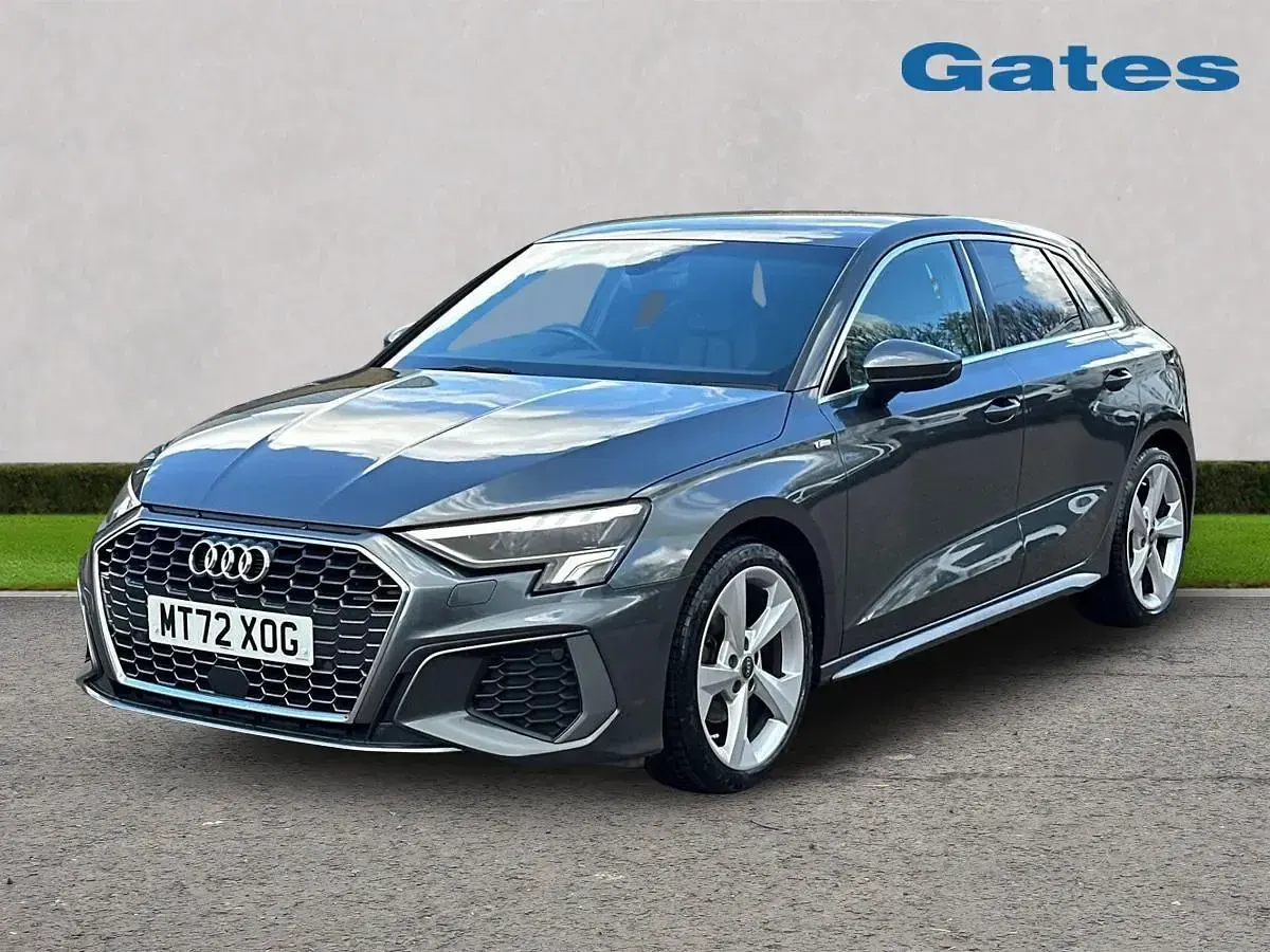 Używany Audi A3 S-Line 110 KM (80 kW) 2023 Szary Sedan/Limuzyna