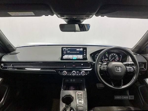 Used Honda Civic Sport 2023 Blue Hatchback