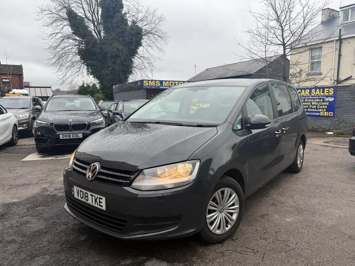 Used VW Sharan S 177 HP (130 kW) 2018 Grey MPV