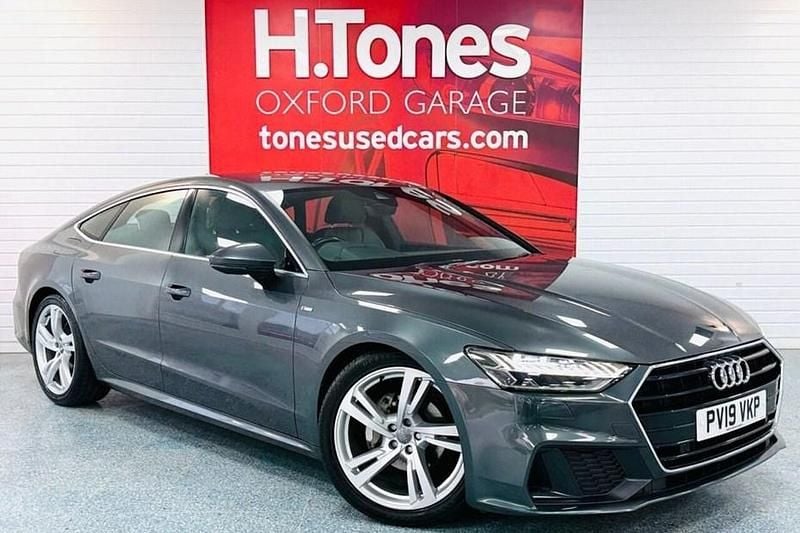 Used Audi A7 Sportback S-Line 204 HP (150 kW) 2019 Grey Hatchback