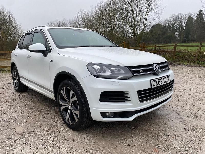 Used VW Touareg R-line 245 HP (180 kW) 2013 White SUV