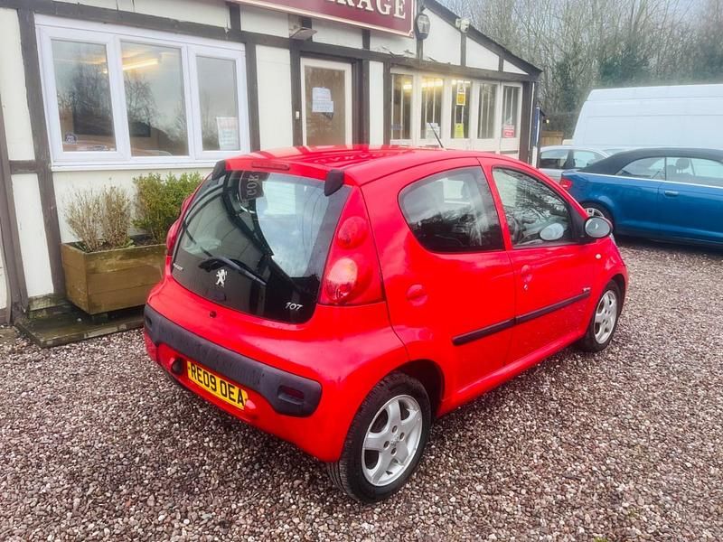 Used Peugeot 107 2009 Red Hatchback