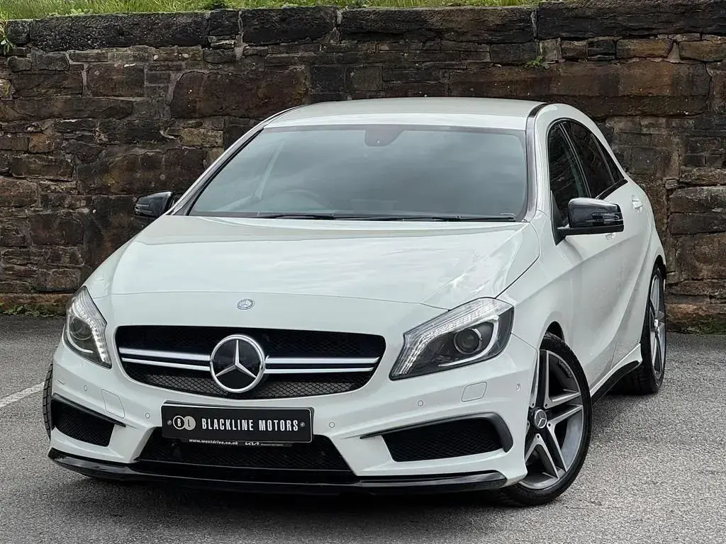 Used Mercedes A45 AMG 2014 White Hatchback