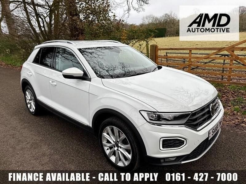 White Used 2018 VW T-Roc SEL SUV | £12,740 (Fair price) - Image 1/3