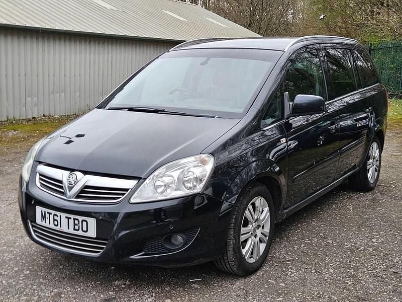 Used Vauxhall Zafira Elite 110 HP (80 kW) 2011 Black MPV