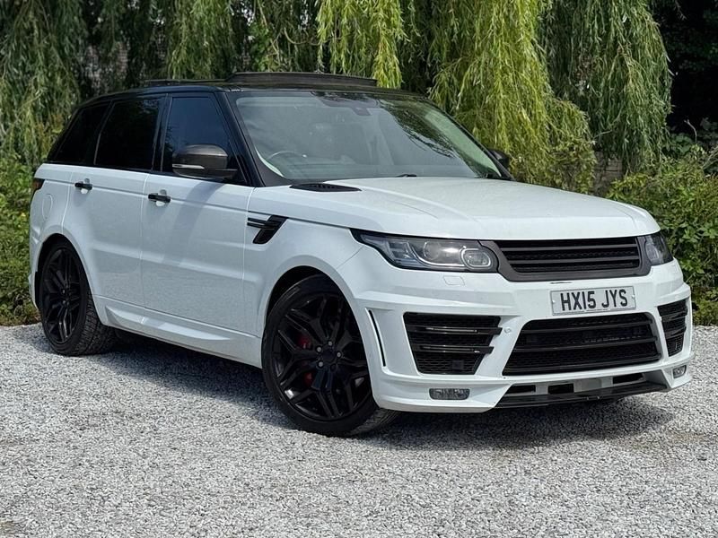White Used 2015 Land Rover Range Rover Sport Autobiography Dynamic SUV | £16,999 (Fair price) - Image 1/4