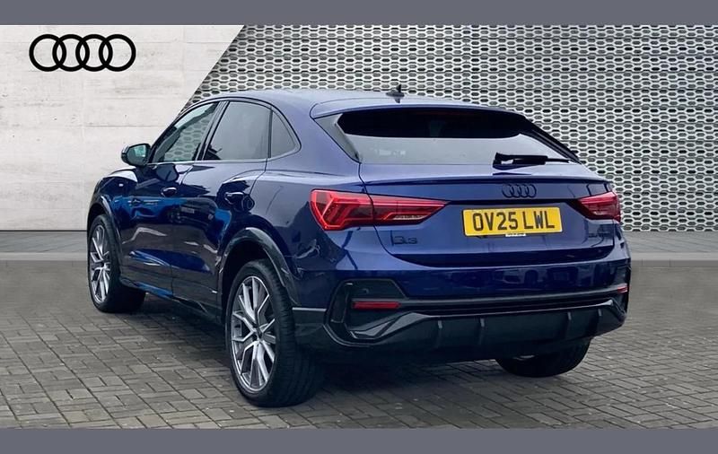 Used Audi Q3 Black Edition 150 HP (110 kW) 2025 Blue SUV