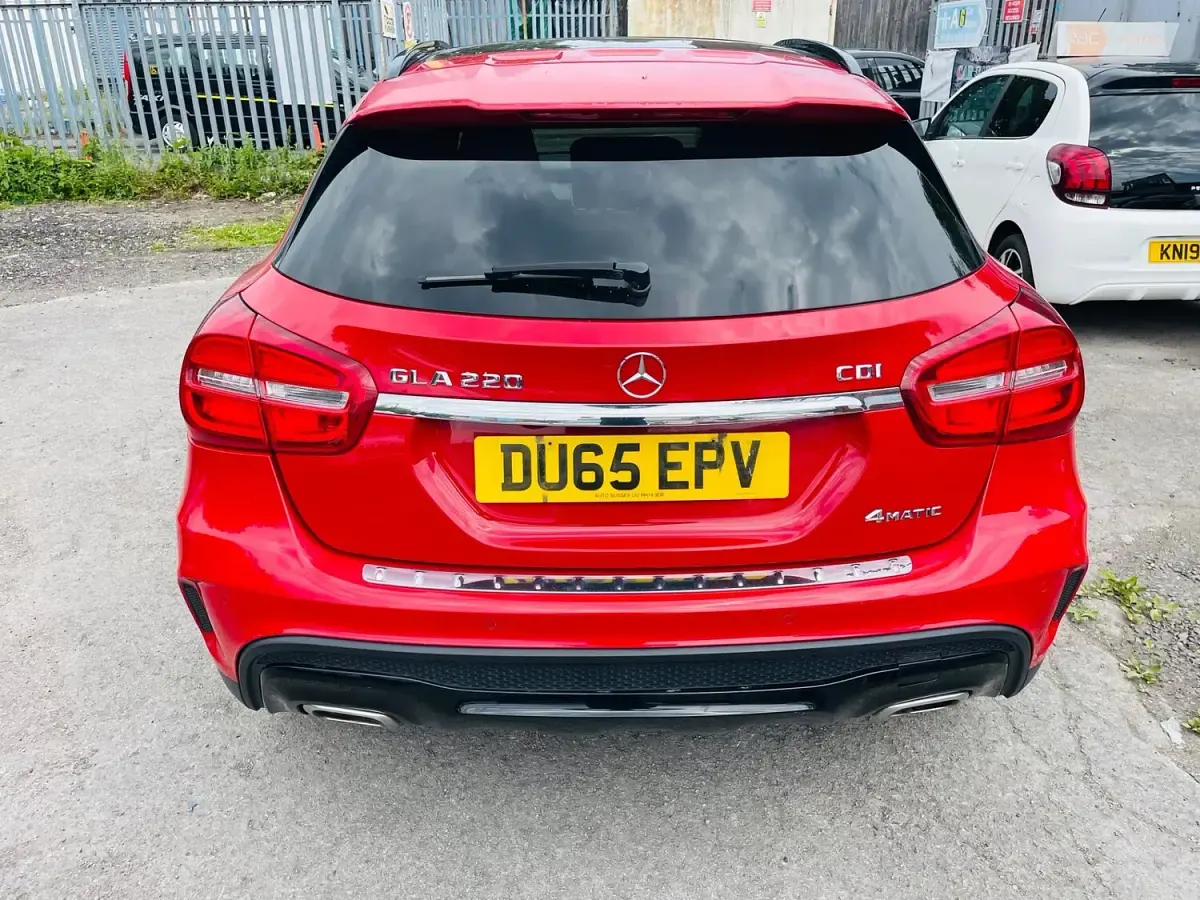 Used Mercedes GLA220 AMG line 2015 Red SUV