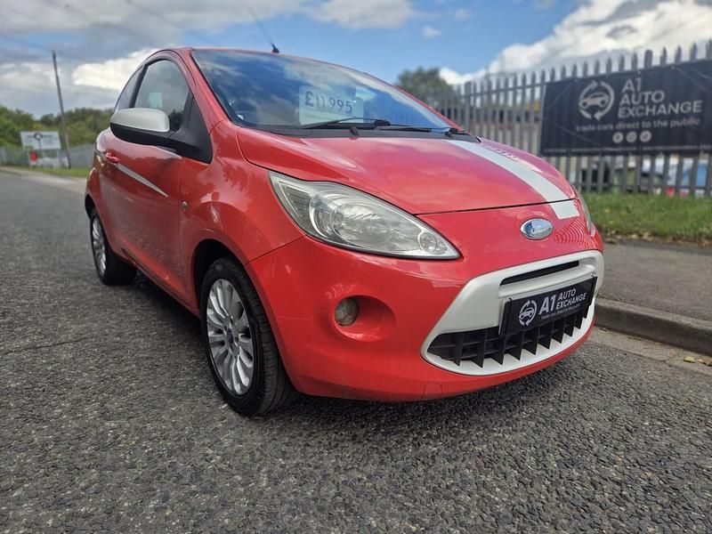 Red Used 2009 Ford Ka Zetec Hatchback | £1,995 (Fair price) - Image 1/4
