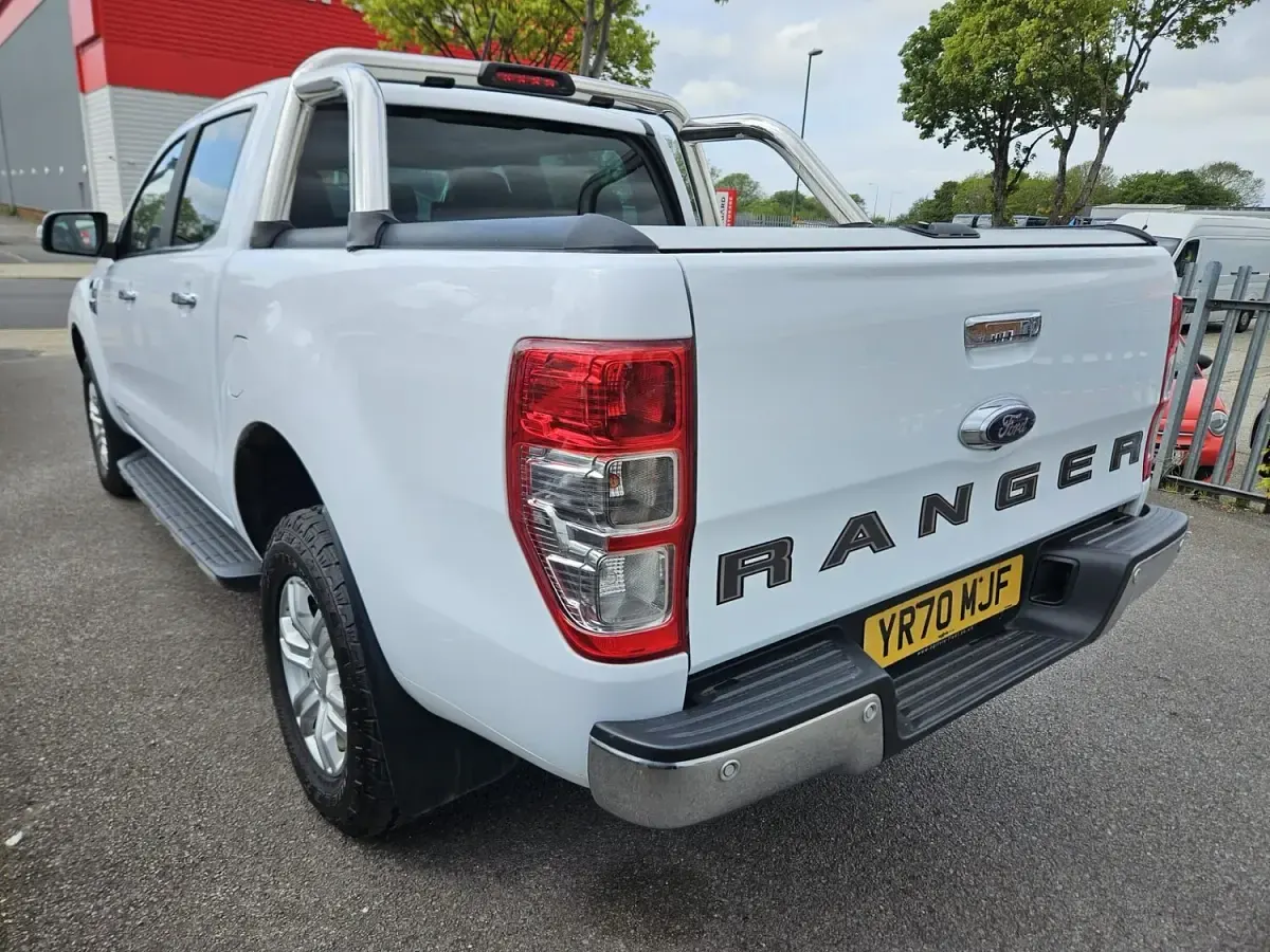 Used Ford Ranger Limited 2020 White Pickup