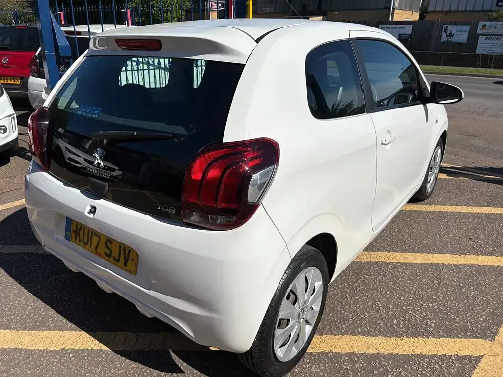 Used Peugeot 108 Active 2017 White Hatchback