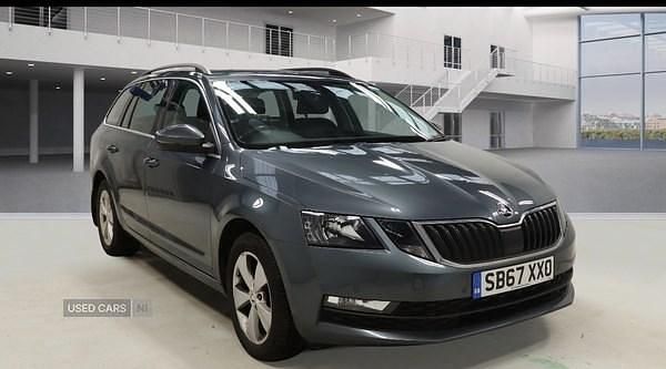 Used Skoda Octavia SE Technology 115 HP (84 kW) 2018 Grey Estate