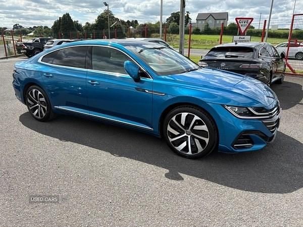 Blue Used 2023 VW Arteon R-line Hatchback | £25,995 (Fair price) - Image 1/4