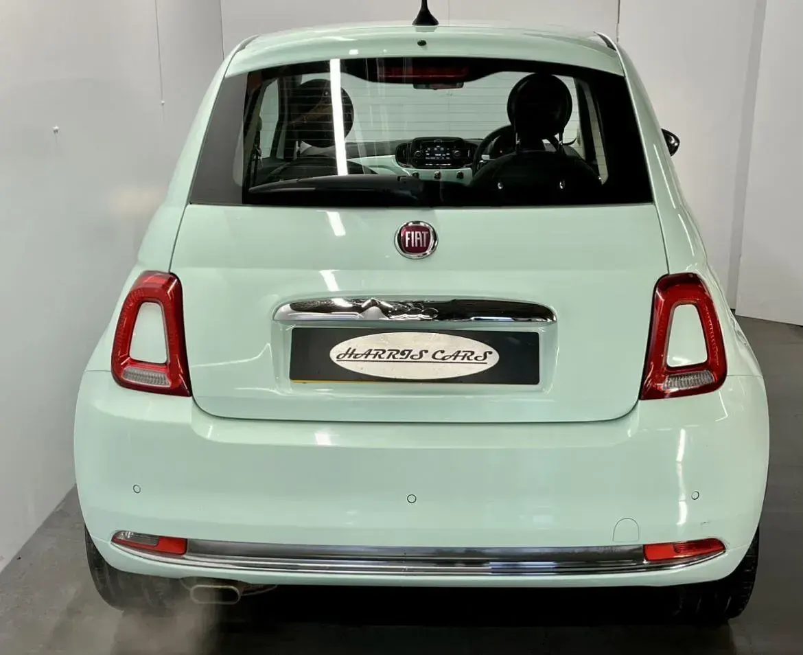 Used Fiat 500 Lounge 69 HP (50 kW) 2015 Green Hatchback
