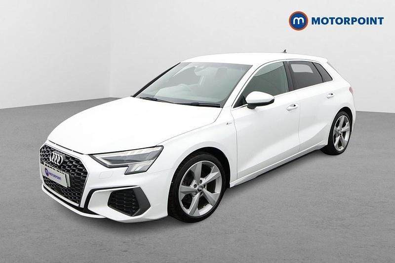 Used Audi A3 S-Line 2020 White Sedan