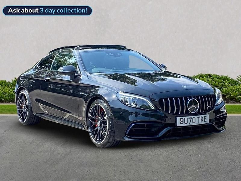 Black Used 2021 Mercedes C63S AMG Premium Plus | £51,000 - Image 1/4
