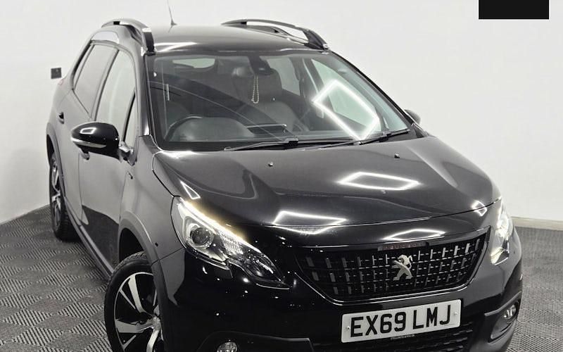 Used Peugeot 2008 GT-line 131 HP (96 kW) 2019 Black SUV