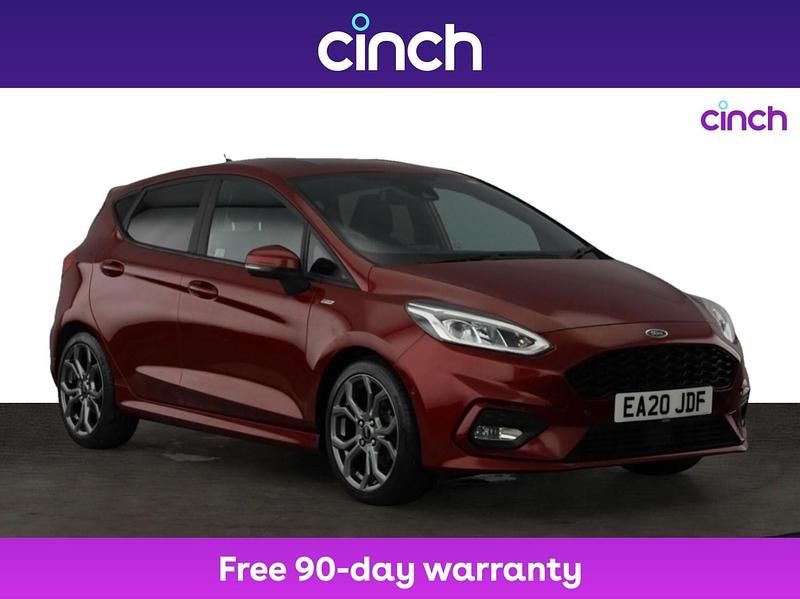 Red Used 2020 Ford Fiesta ST-Line Hatchback | £12,399 (Fair price) - Image 1/3