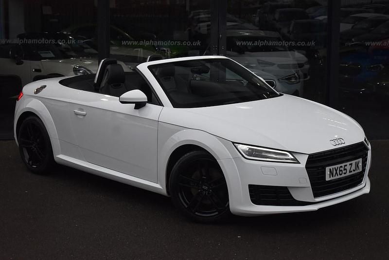 Used Audi TT Roadster Sport 184 HP (135 kW) 2015 Ibis white Cabriolet