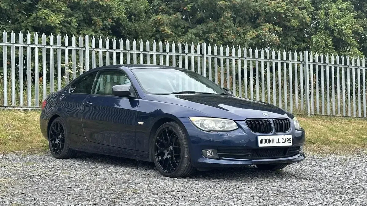Used BMW 320 2010 Blue Coupe