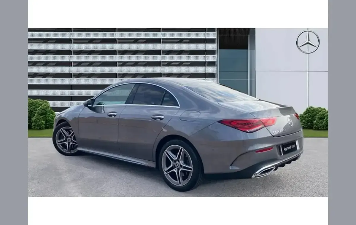 Used Mercedes CLA220 AMG Line Premium 187 HP (137 kW) 2022 Grey Coupe