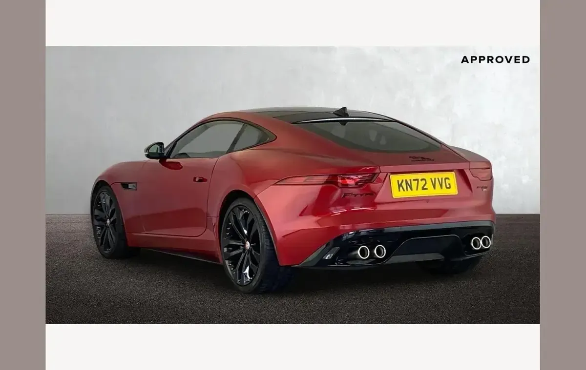 Used Jaguar F-Type R-Dynamic 450 HP (330 kW) 2022 Red Coupe