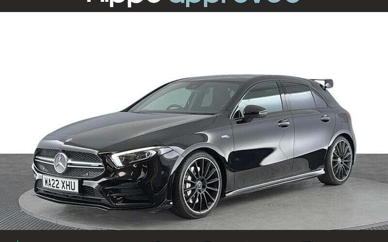 Black Used 2022 Mercedes A35 AMG Premium Plus Hatchback | £29,880 (Fair price) - Image 1/4