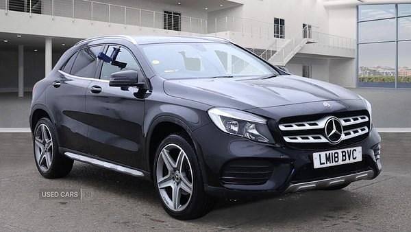 Black Used 2018 Mercedes GLA200 AMG line SUV | £10,995 (Fair price) - Image 1/4