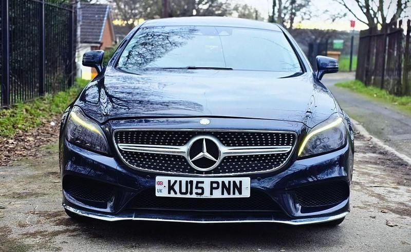 Used Mercedes CLS220 AMG line 2015 Blue Estate