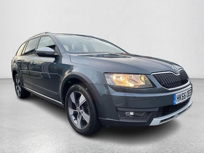 Grey Used 2017 Skoda Octavia Scout 4x4 Estate | £10,724 (Good price) - Image 1/4