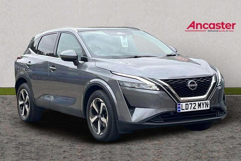 Grey Used 2022 Nissan Qashqai N-Connecta SUV | £19,775 (Fair price) - Image 1/4