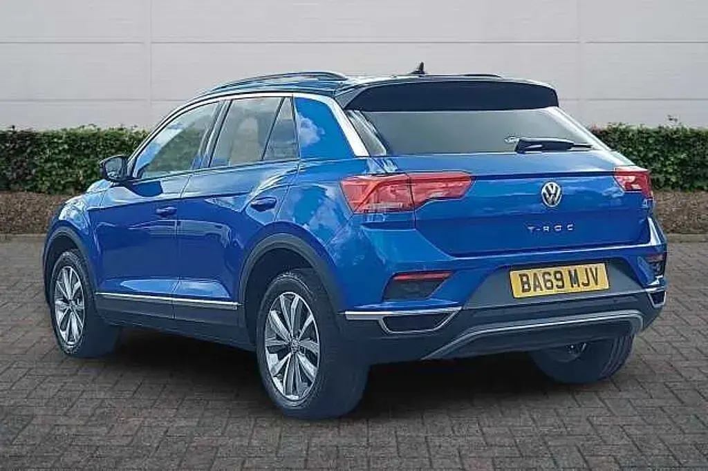 Begagnad VW T-Roc Design 150 HK (110 kW) 2019 Blå SUV