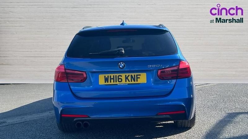 Used BMW 320 M Sport 184 HP (135 kW) 2016 Blue Estate