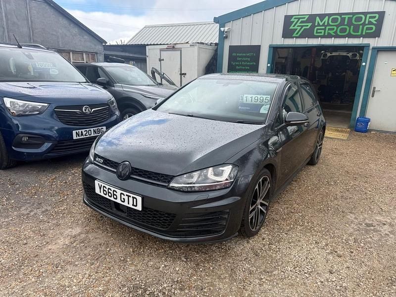 Used VW Golf VII GTD 184 HP (135 kW) 2016 Grey Hatchback