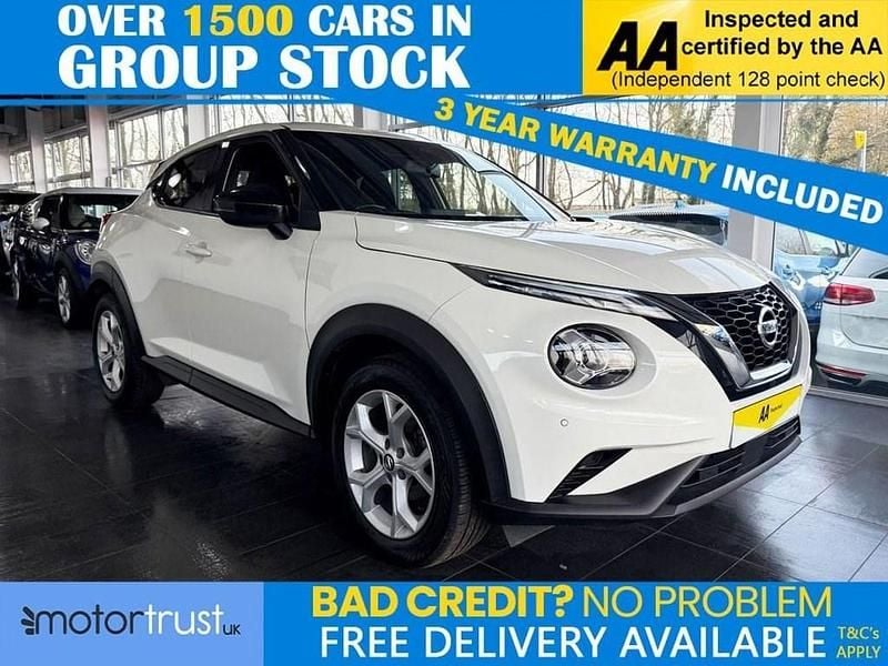 Used Nissan Juke N-Connecta 114 HP (83 kW) 2021 White SUV