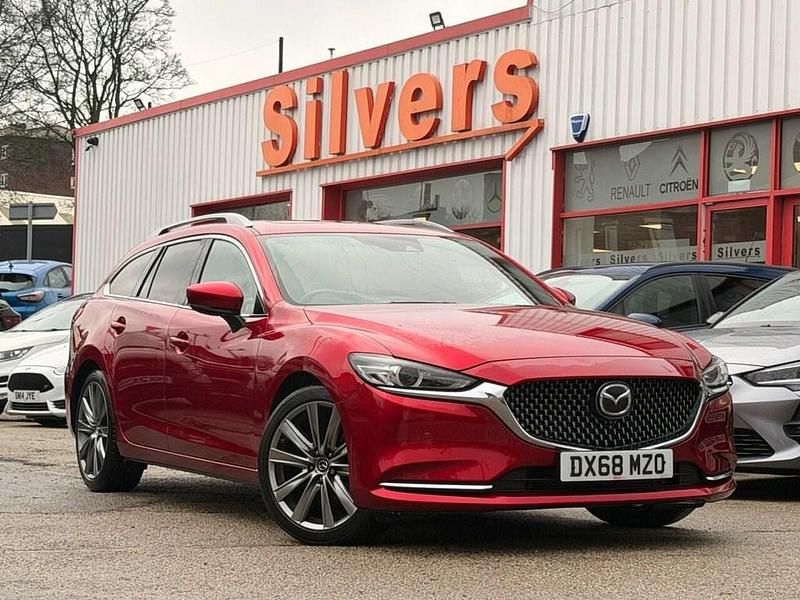 Usado Mazda 6 Inclusive 184 HP (135 kW) 2019 Vermelho Carrinha
