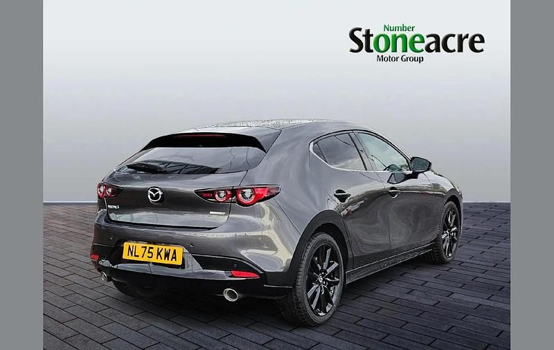 New Mazda 3 Exclusive-Line 183 HP (134 kW) 2025 Grey Hatchback
