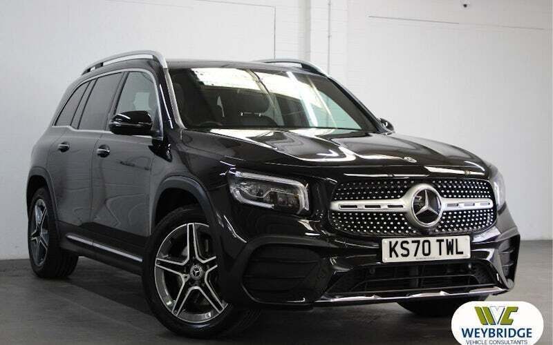 Cosmos black Used 2021 Mercedes GLB220 AMG line SUV | £28,995 (A bit pricey) - Image 1/4