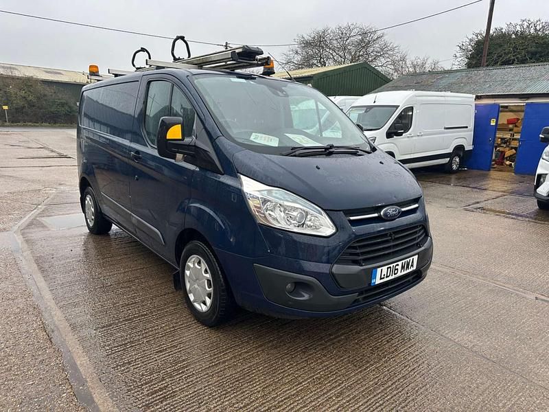 Used Ford Transit Custom Trend 125 HP (91 kW) 2016 Blue Van