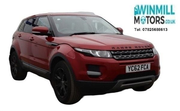 Red Used 2012 Land Rover Range Rover evoque Pure | £5,695 (Fair price) - Image 1/1