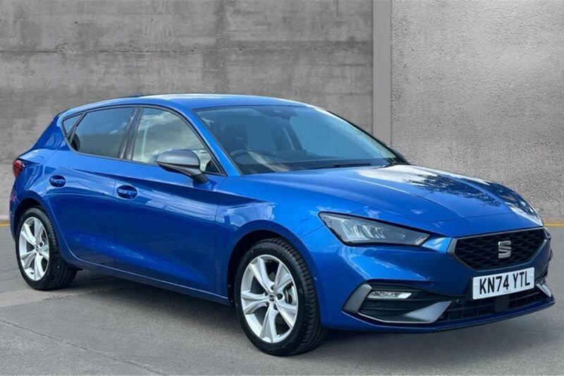 Blue Used 2024 Seat Leon FR Hatchback | £22,490 (A bit pricey) - Image 1/4