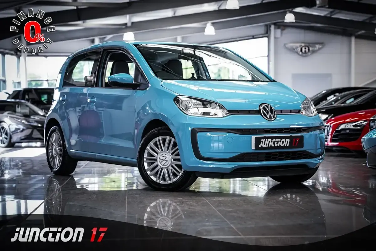 Begagnad VW up! S 60 HK (44 kW) 2020 Blå Halvkombi