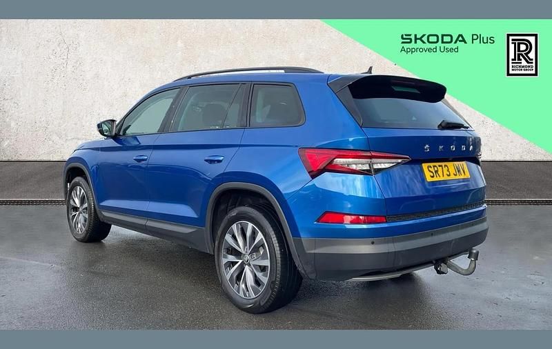 Used Skoda Kodiaq SE Drive 147 HP (108 kW) 2023 Blue SUV
