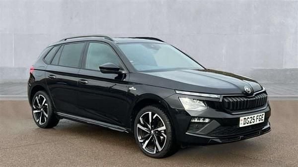 Black magic pearlescent Used 2025 Skoda Kamiq Monte Carlo SUV | £24,500 (Expensive) - Image 1/4