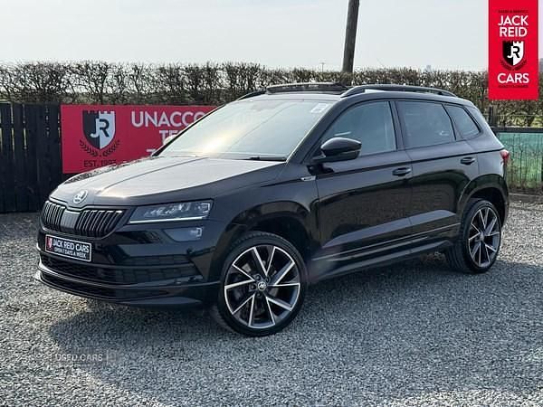 Used Skoda Karoq SportLine 150 HP (110 kW) 2019 Black SUV