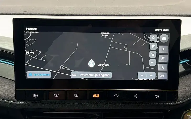 Used MG MG5 EV Trophy 114 kW (156 HP) 2022 Silver Estate