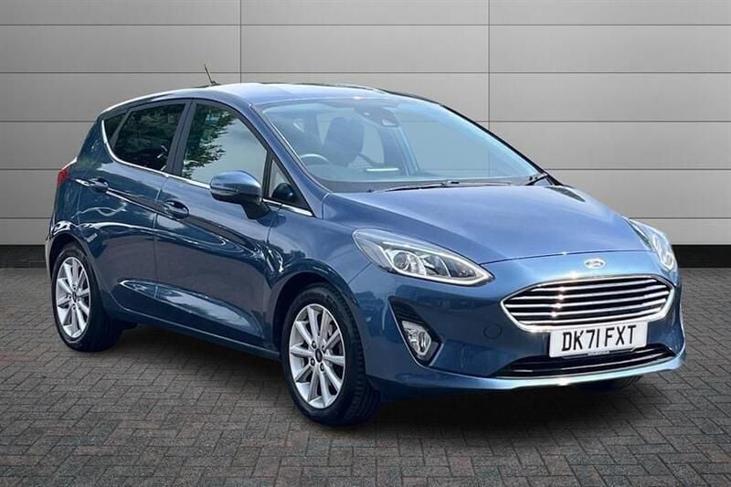 Chrome blue Used 2021 Ford Fiesta Titanium Hatchback | £12,650 (Fair price) - Image 1/2