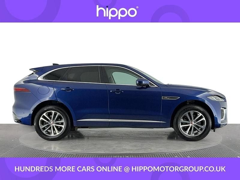 Used Jaguar F-Pace R-Dynamic 204 HP (150 kW) 2021 Blue SUV